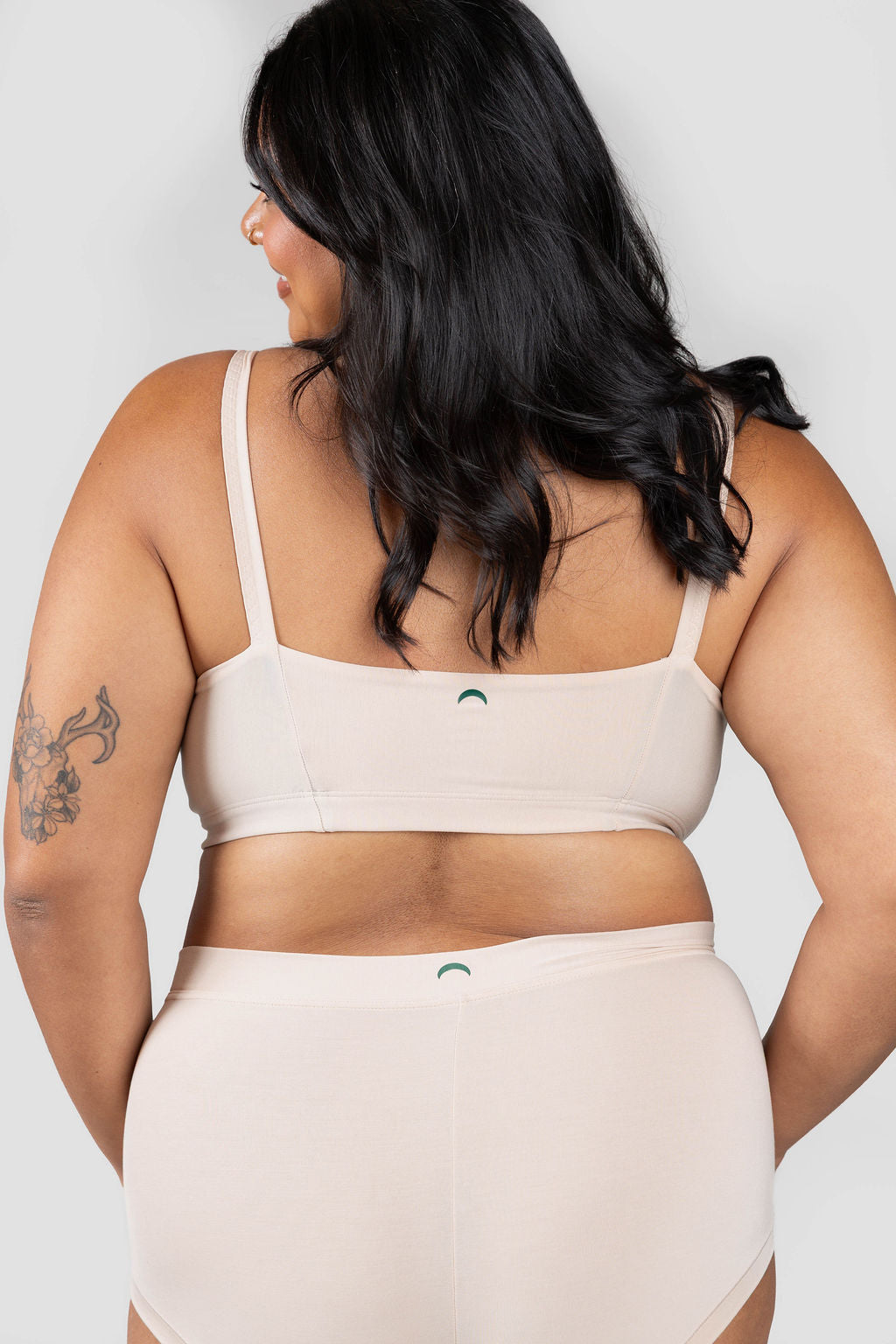 Beige | Model is wearing size 2XL