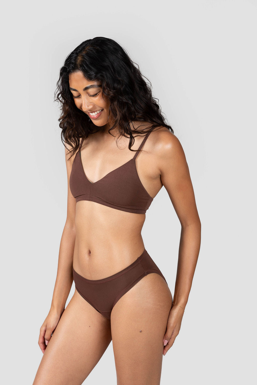 Brown | Model is wearing size XS