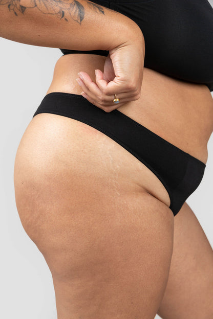 Black | Model is wearing size 2XL