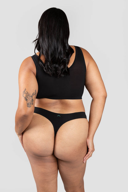 Black | Model is wearing size 2XL