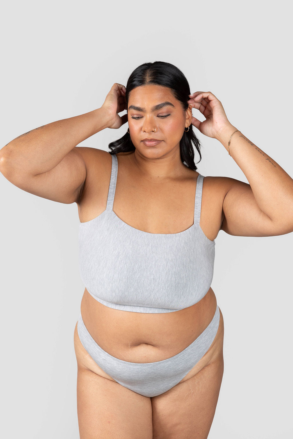 Grey | Model is wearing size 2XL