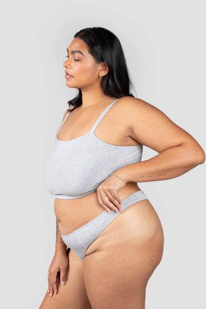 Grey | Model is wearing size 2XL