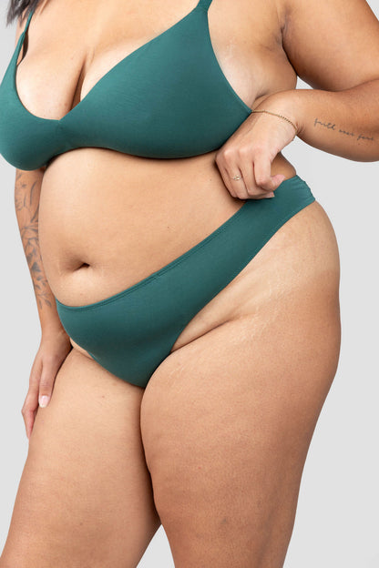 Green | Model is wearing size 2XL