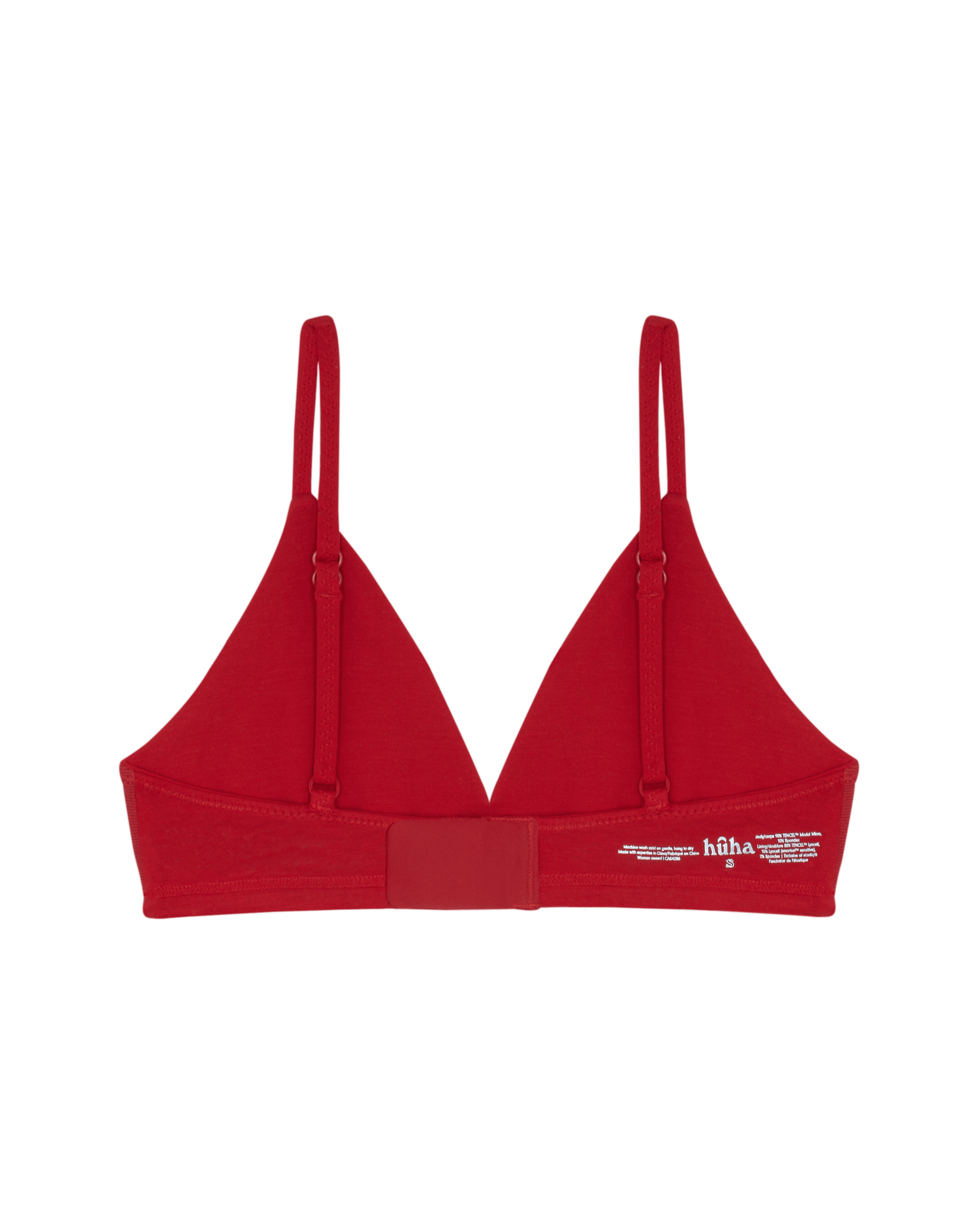Weekday SOUL SOFT TRIANGLE BRALETTE - Triangle bra - rust/red