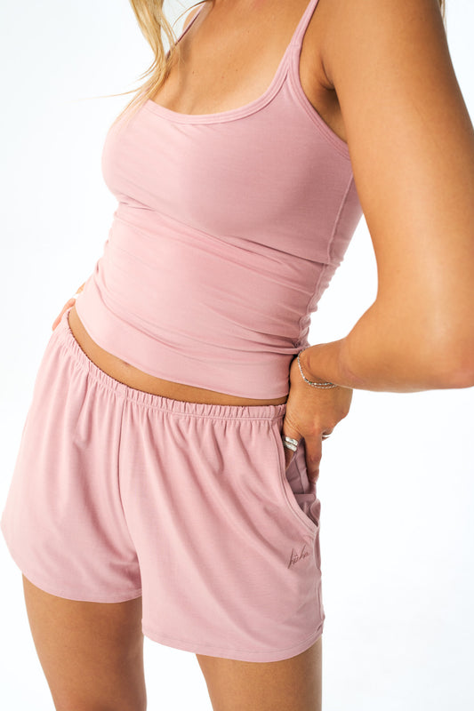 Quartz | Model is size XS top, S bottom and 5'6.5".