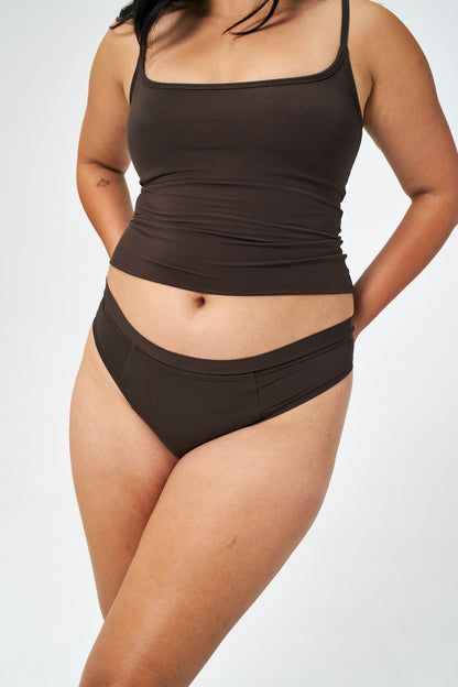 Java | Model is size M top and L undie