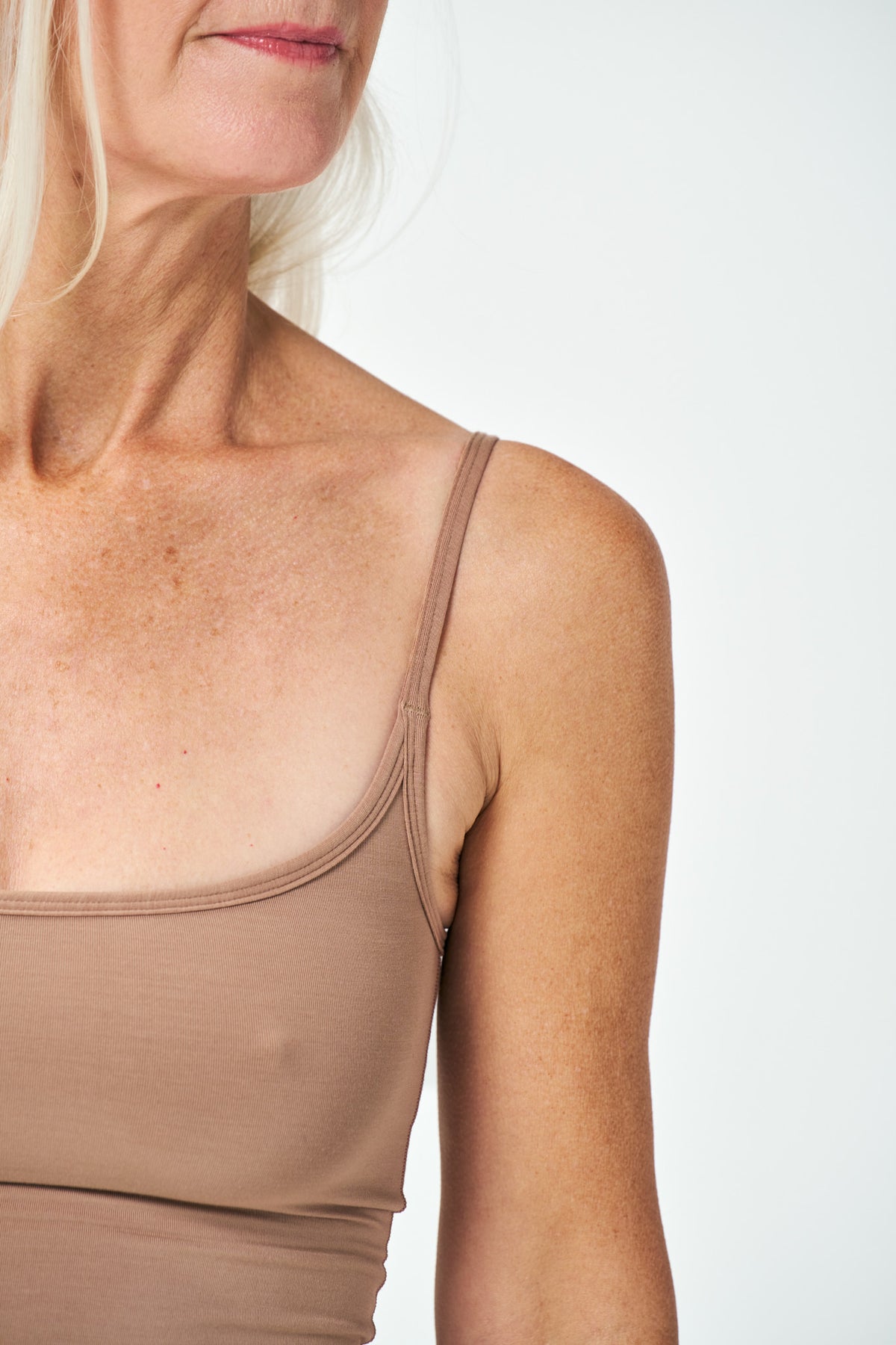 Tan | Model is size XS and 5'8"