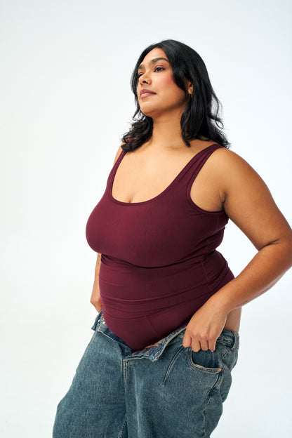 Merlot | Model wears size 2XL