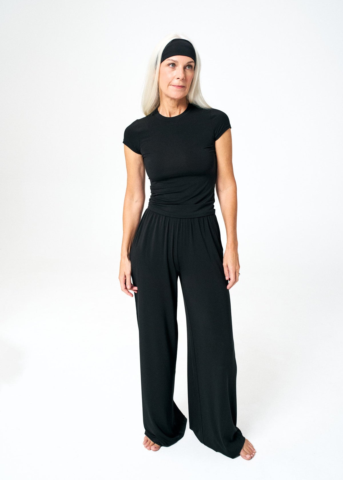Black | Model is size XS and 5'8"