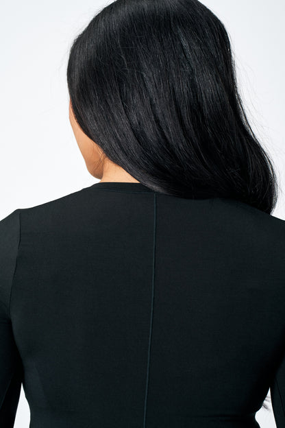 Black | Model is size M top and 5’10”