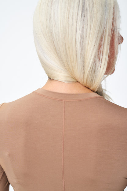 Tan | Model is size XS and 5’8”.