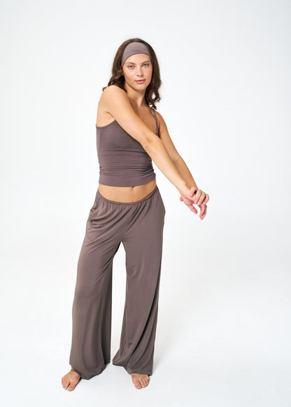 Iron | Model is size S top, XS bottom and 5'9"