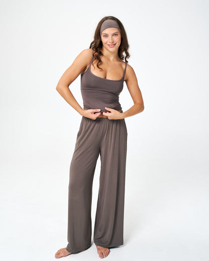 Iron | Model is size S top, XS bottom and 5'9"