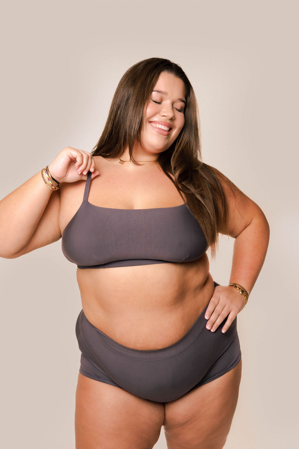 Charcoal | Model is wearing size 2XL