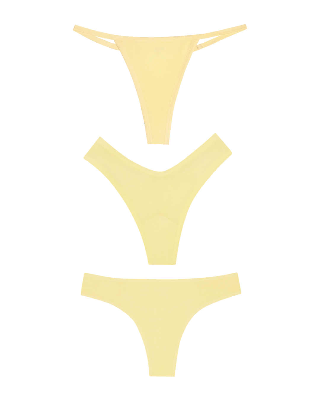 Limoncello Mixed Thong 3-Pack