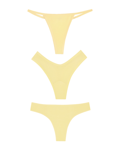 Limoncello Mixed Thong 3-Pack
