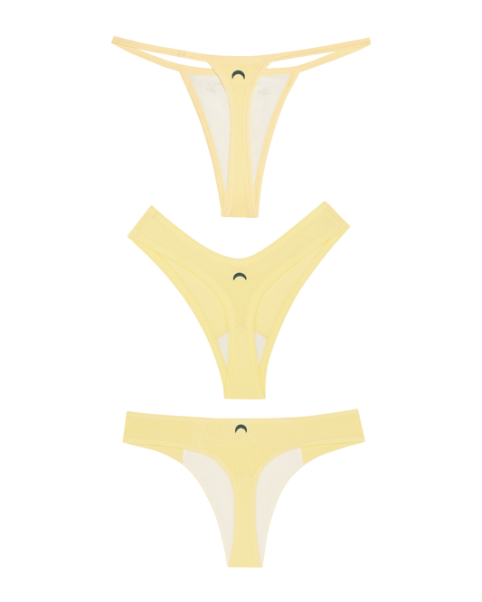 Limoncello Mixed Thong 3-Pack