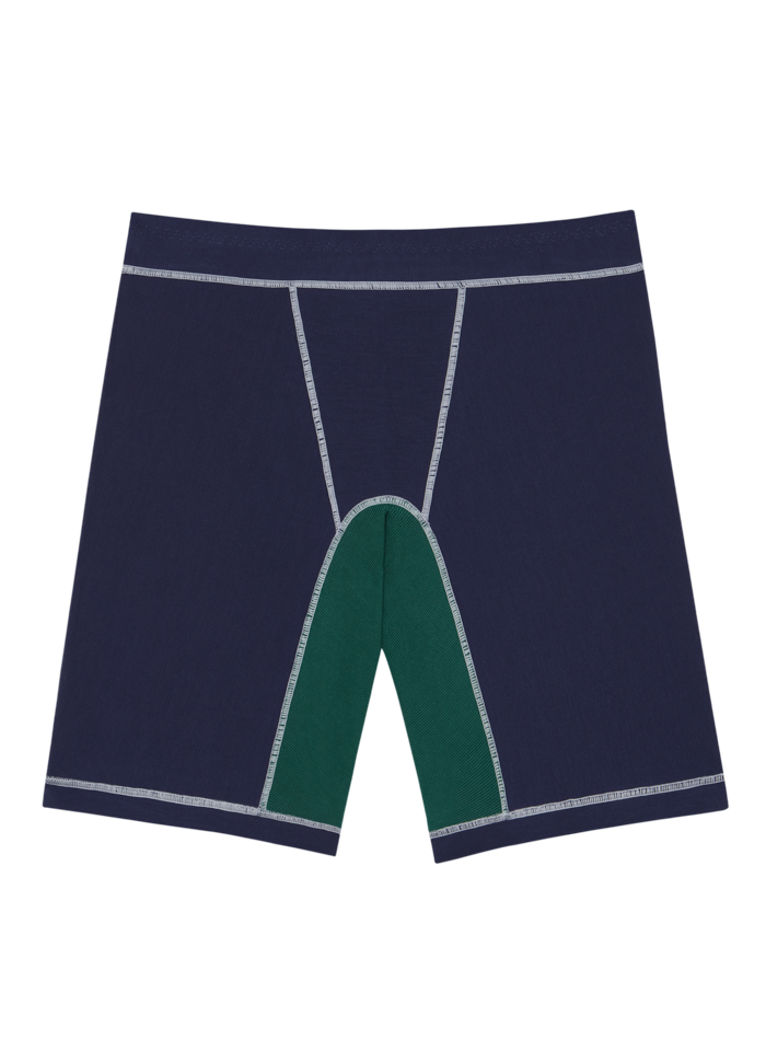 Navy / White