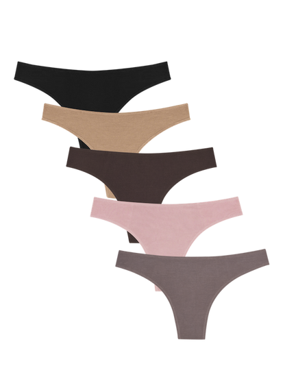 Low Profile Thong 5-Pack