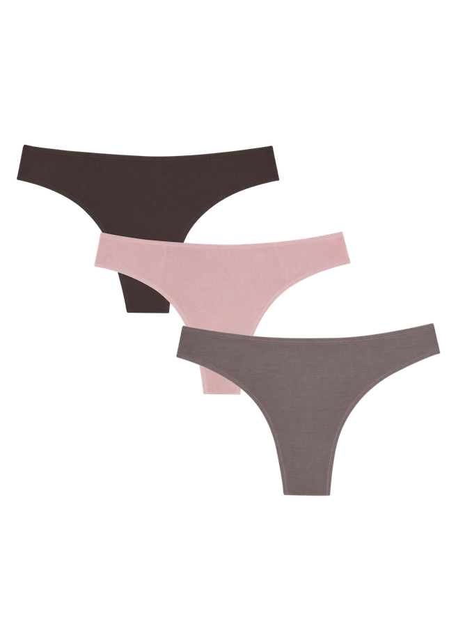 Low Profile Thong 3-Pack