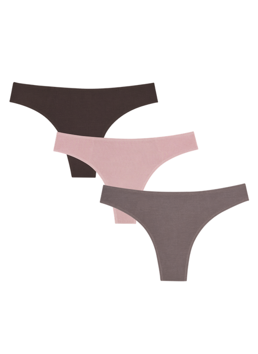 Low Profile Thong 3-Pack