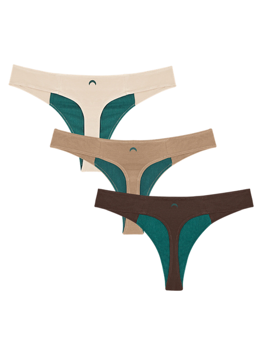 Low Profile Thong 3-Pack