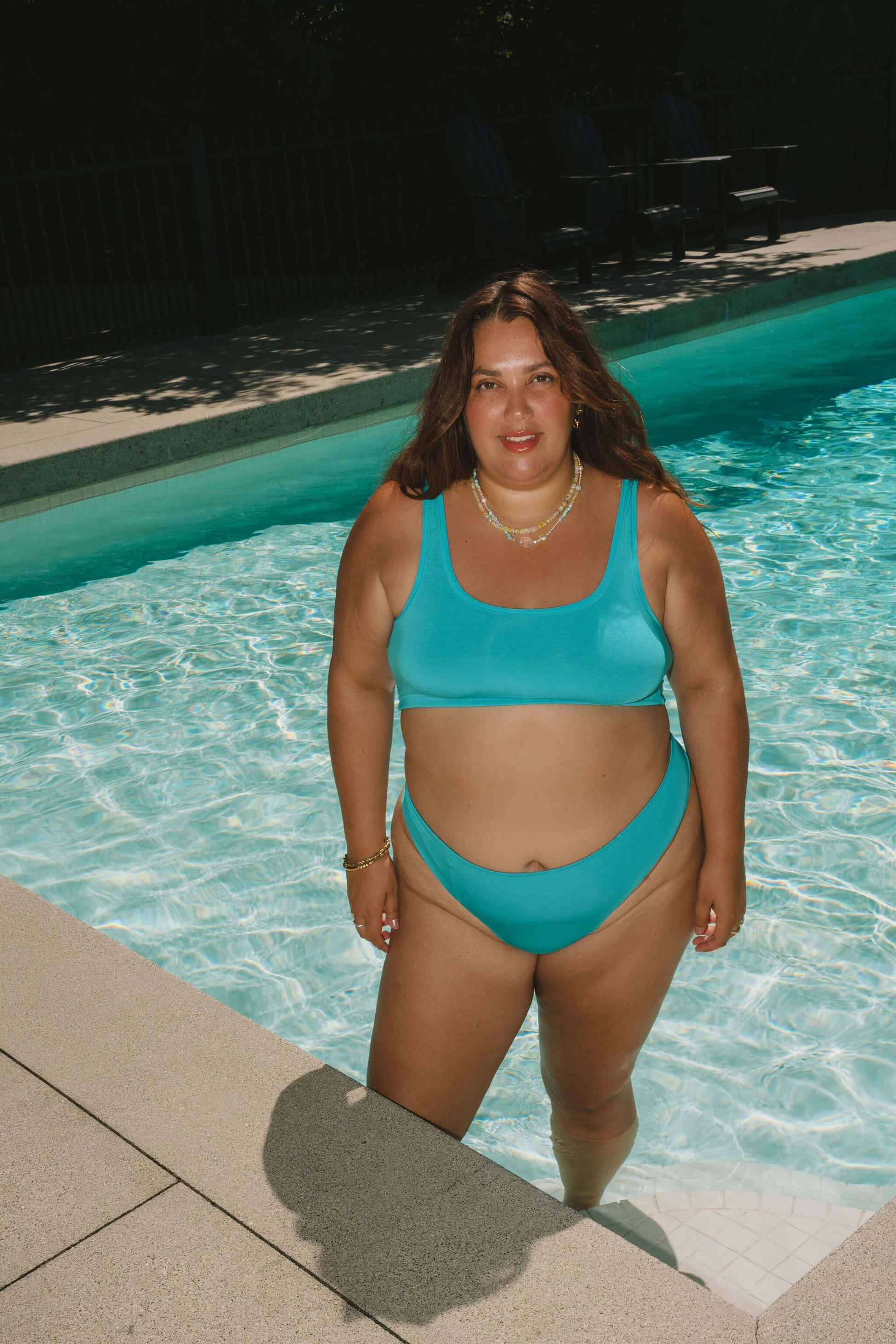 Electric Blue | Model wearing size 2XL