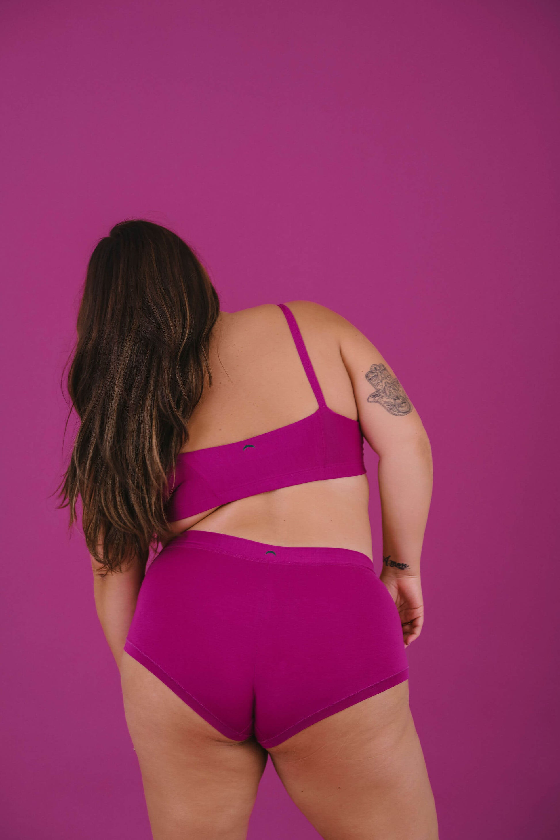 Berry | Model is wearing size 2XL