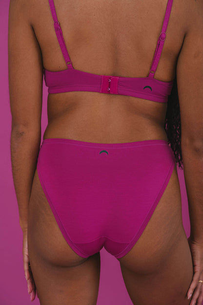 Berry | Model is wearing size XS