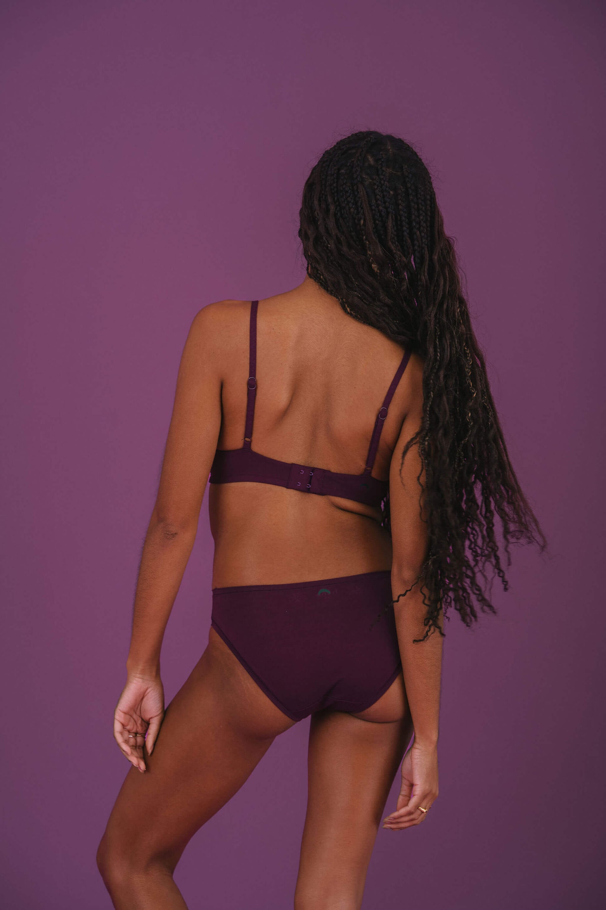 Plum | Model is wearing size XS