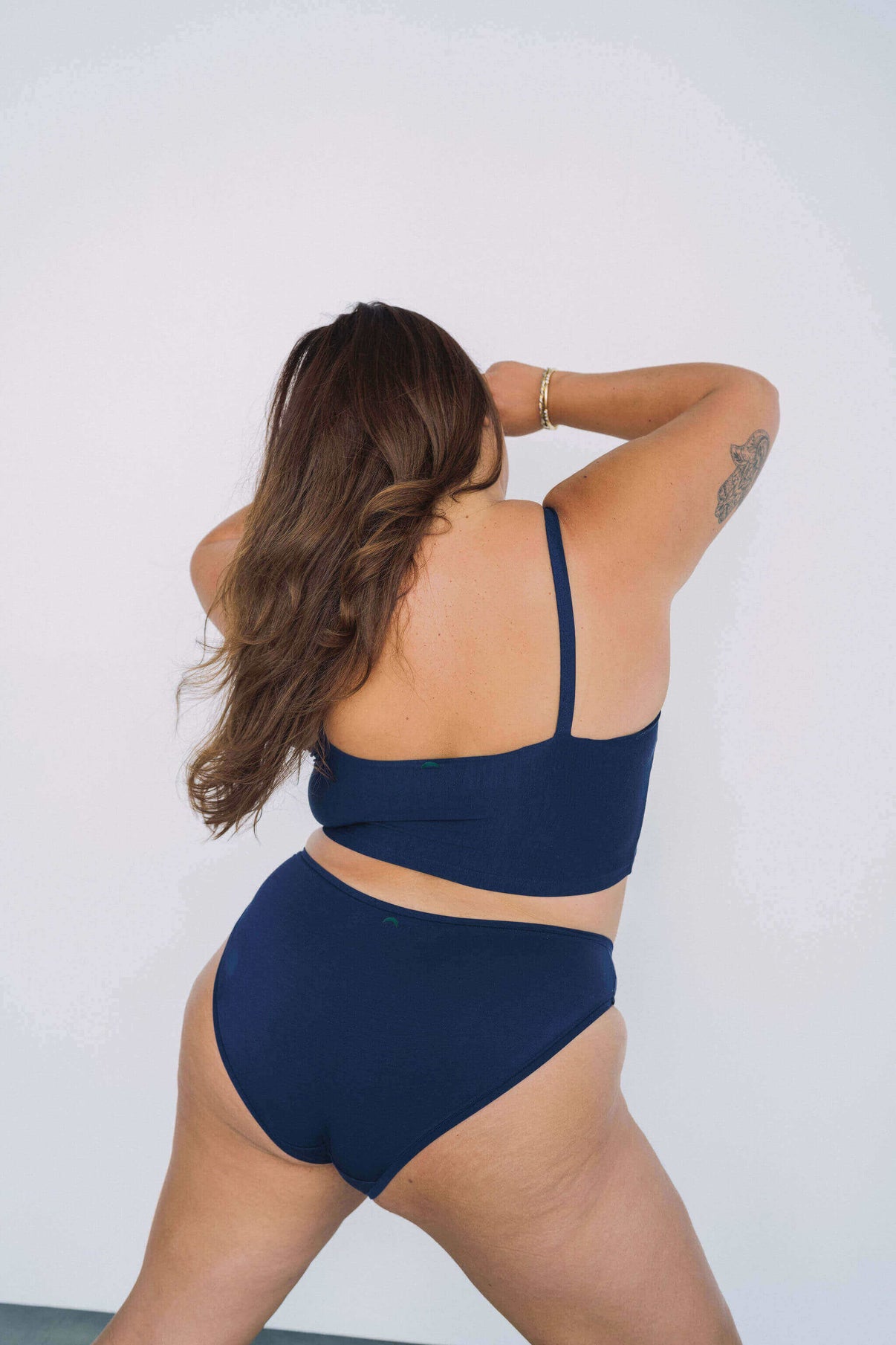 Navy | Model is wearing size 2XL