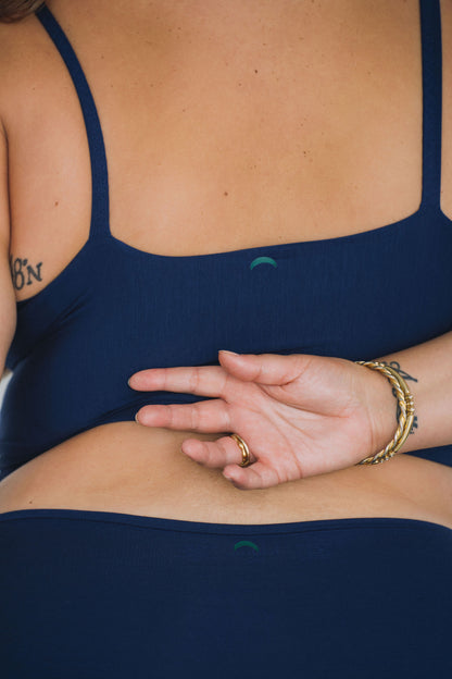 Navy | Model is wearing size 2XL