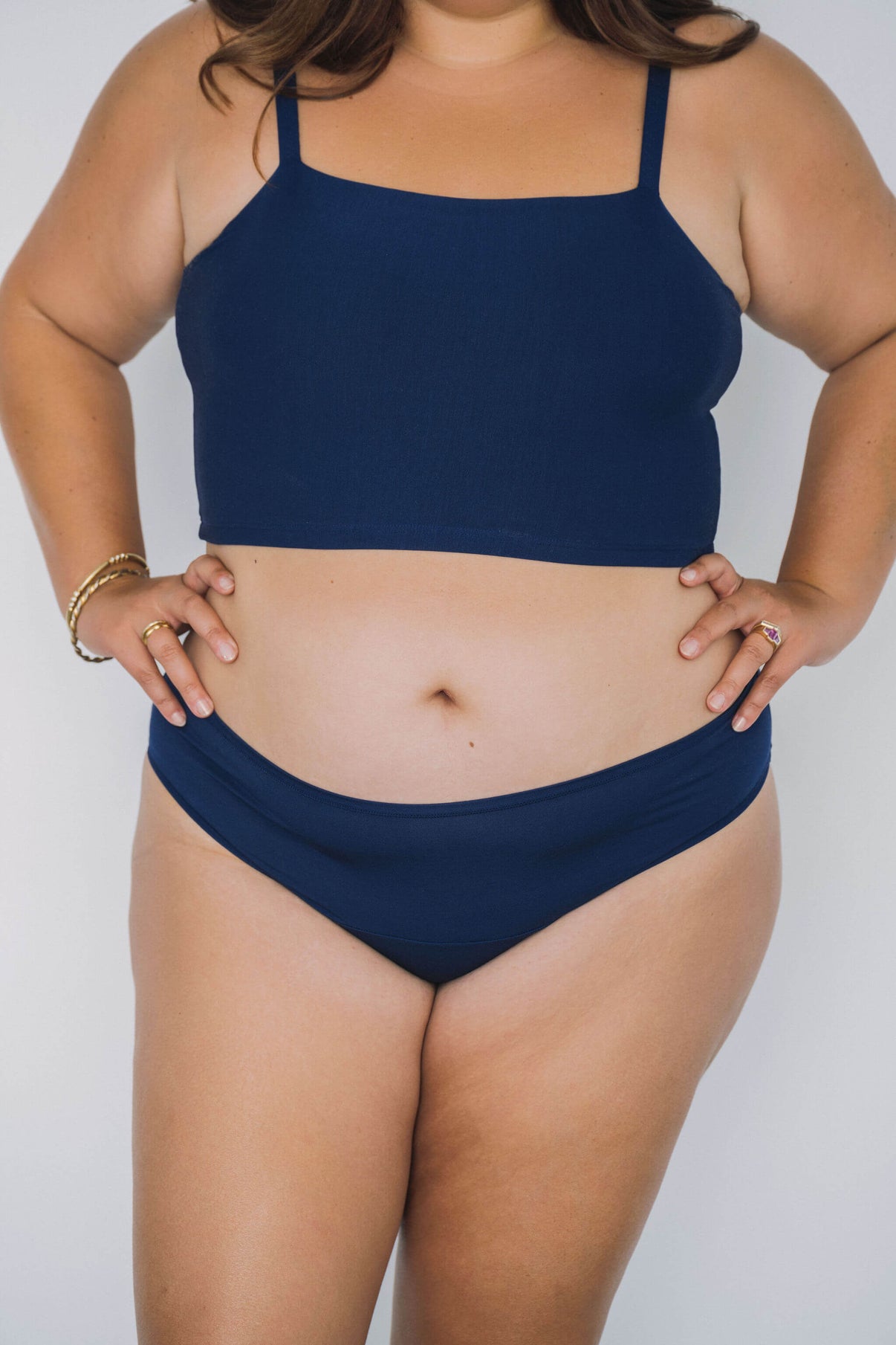 Navy | Model is wearing size 2XL