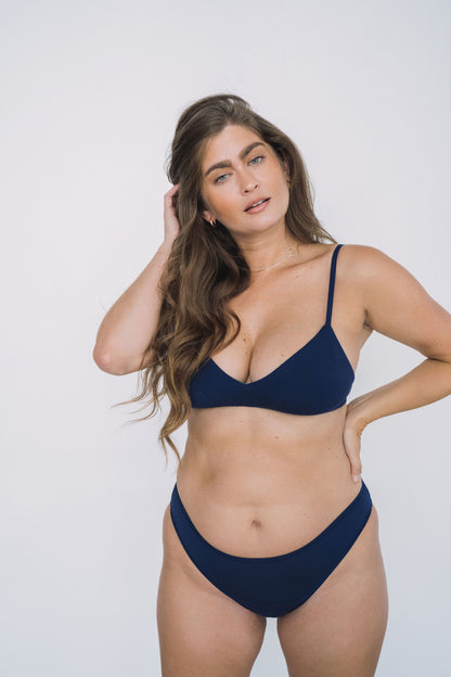 Navy | Model is wearing size M