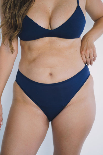 Navy | Model is wearing size M