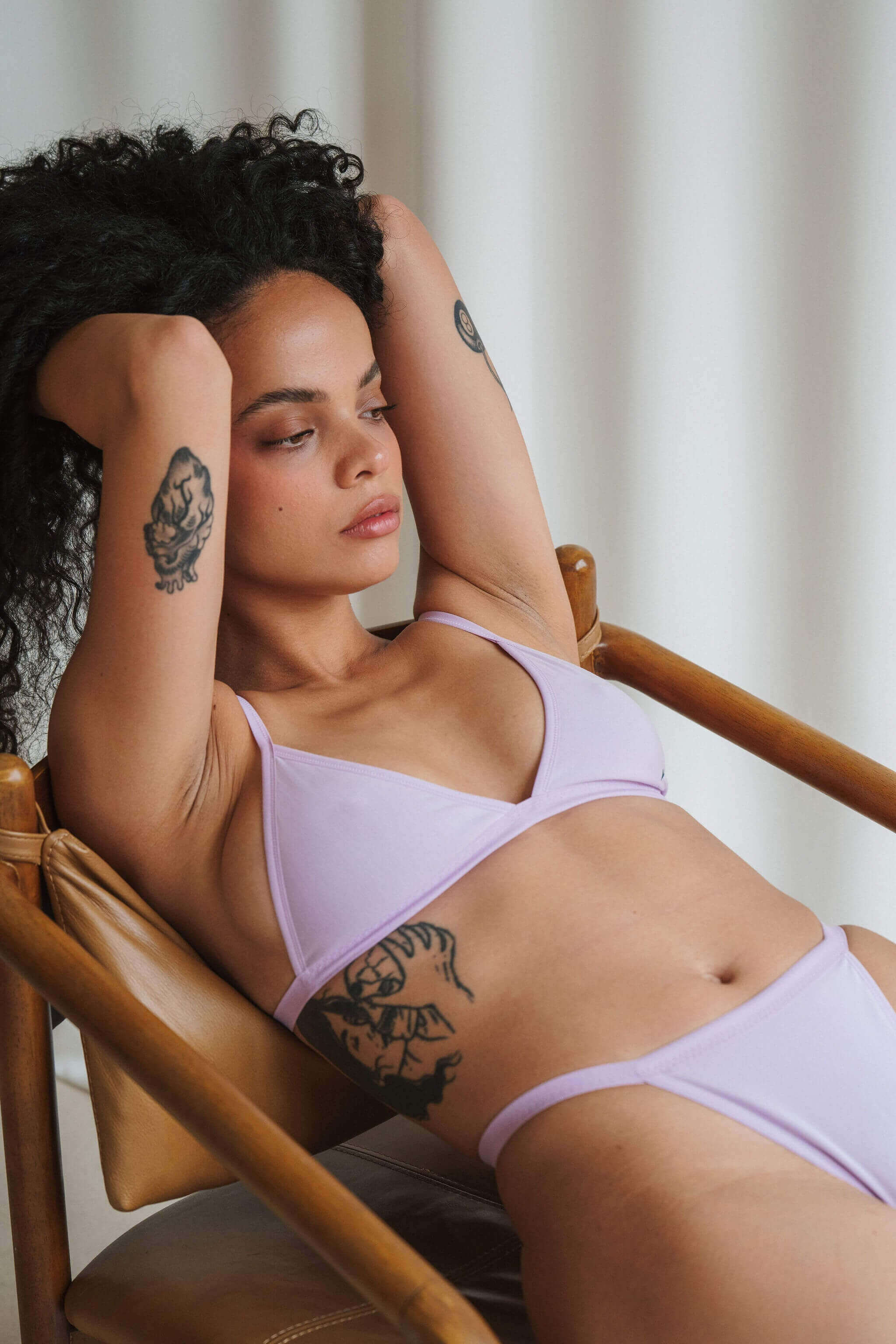 Lilac | Model is wearing size S