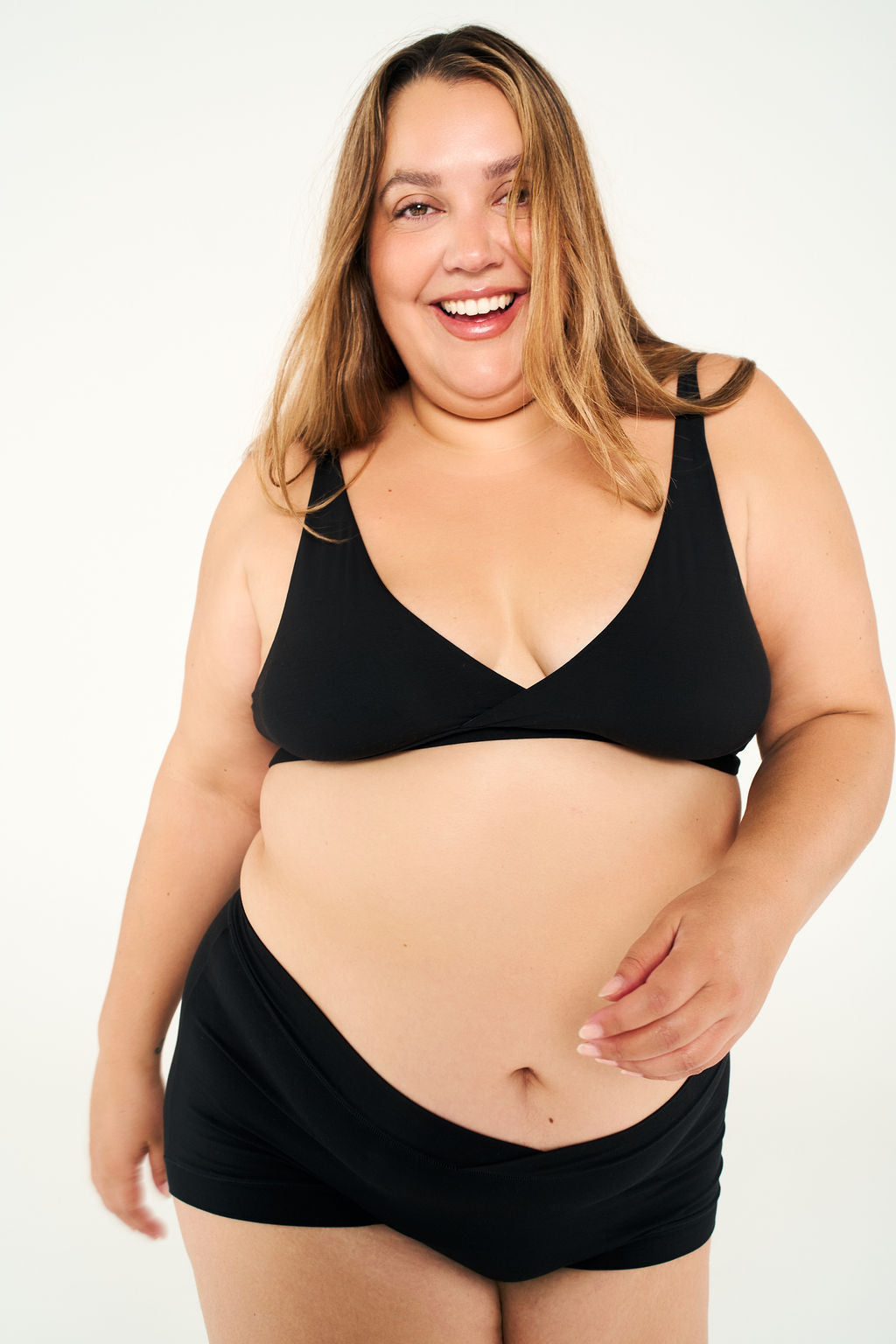 Black | Model is wearing size XL