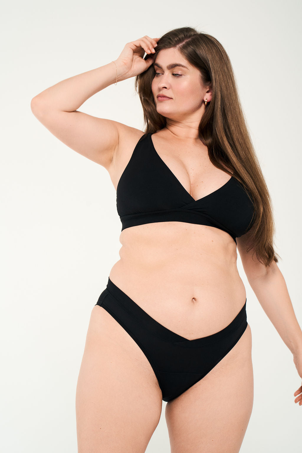 Black | Model is wearing size M