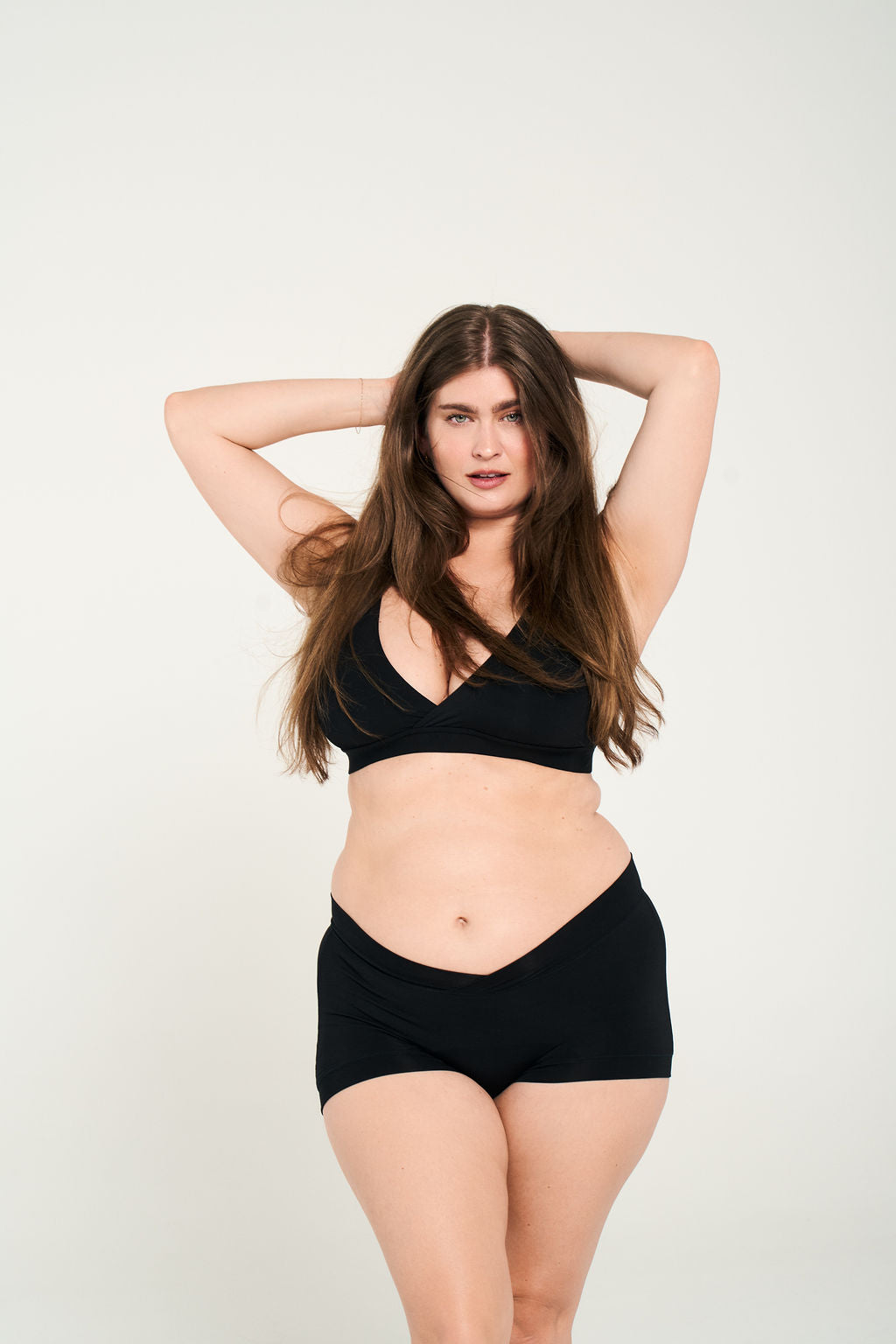 Black | Model is wearing size M