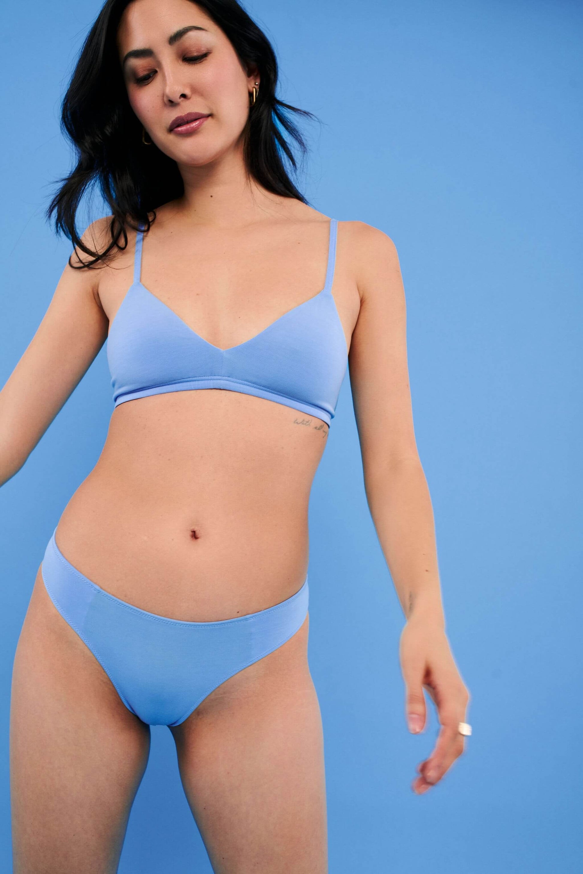 Sky Blue | Model is wearing size XS