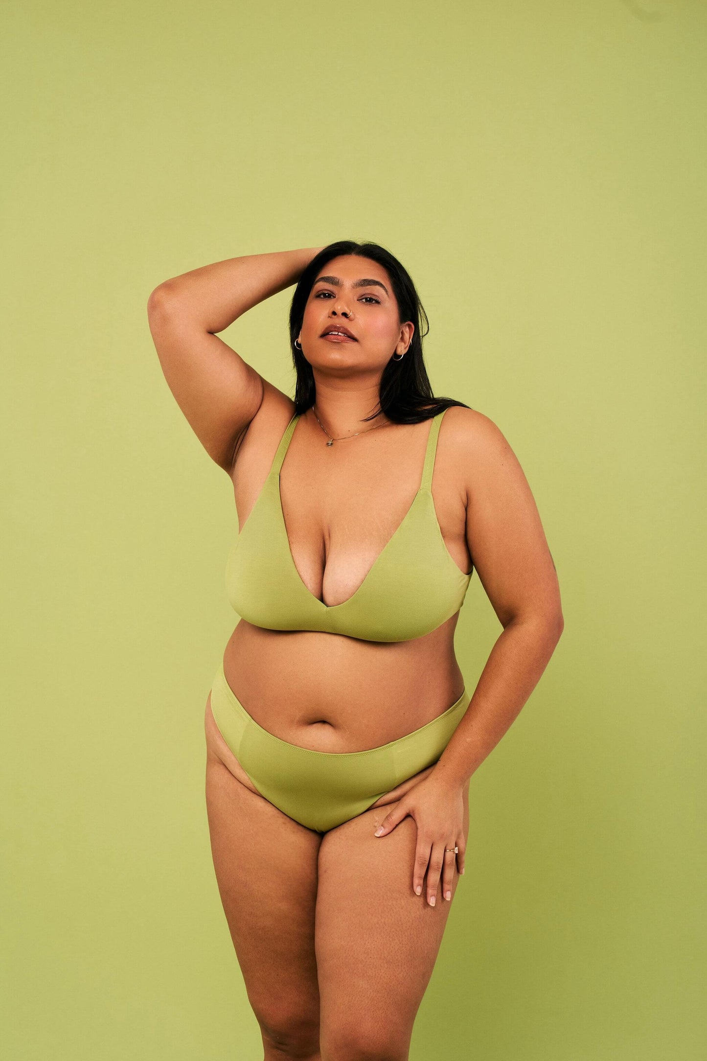 Pistachio | Model is wearing size 2XL