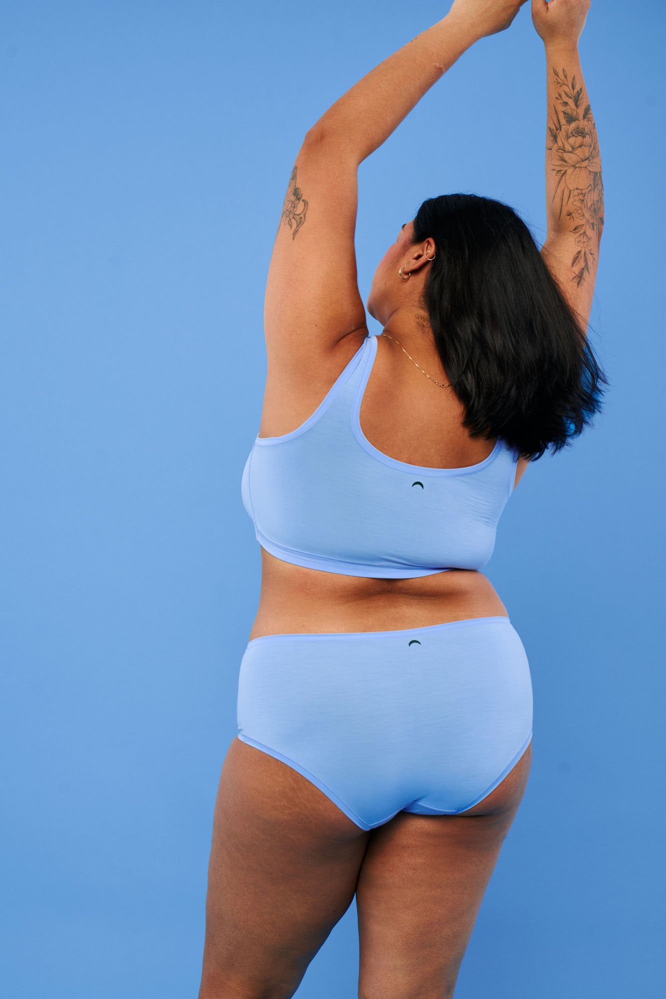 Sky Blue | Model is wearing size 2XL