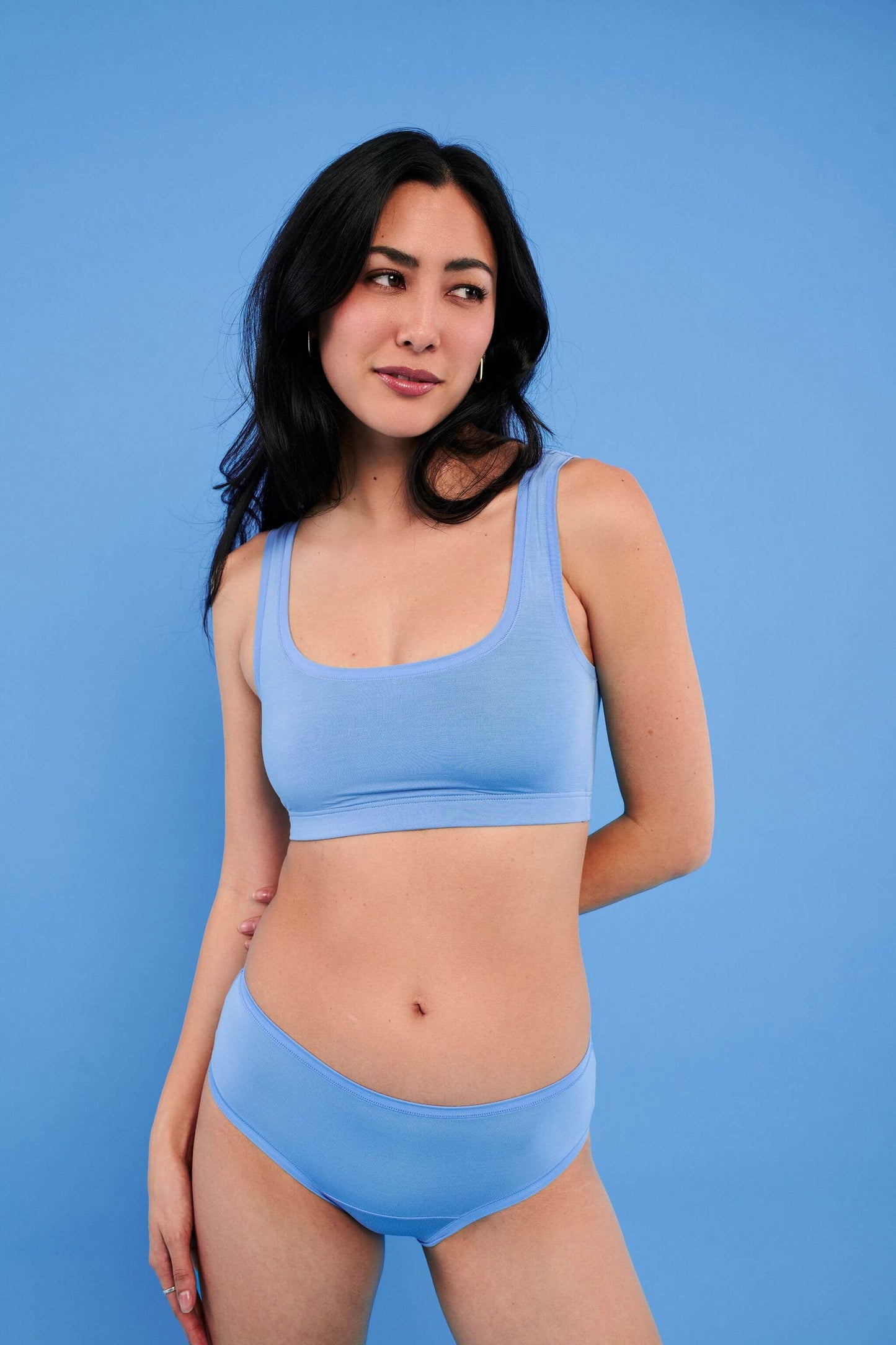 Sky Blue | Model is wearing size XS