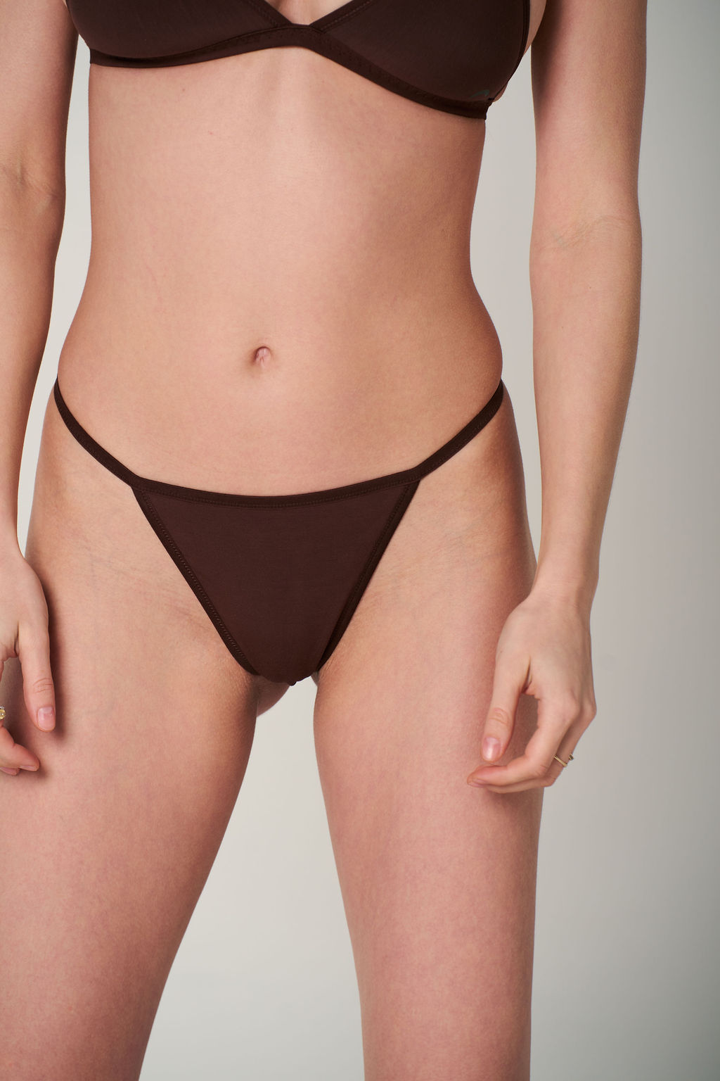 Brown | Model is wearing size Small