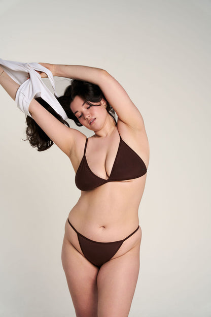 Brown | Model is wearing size XL