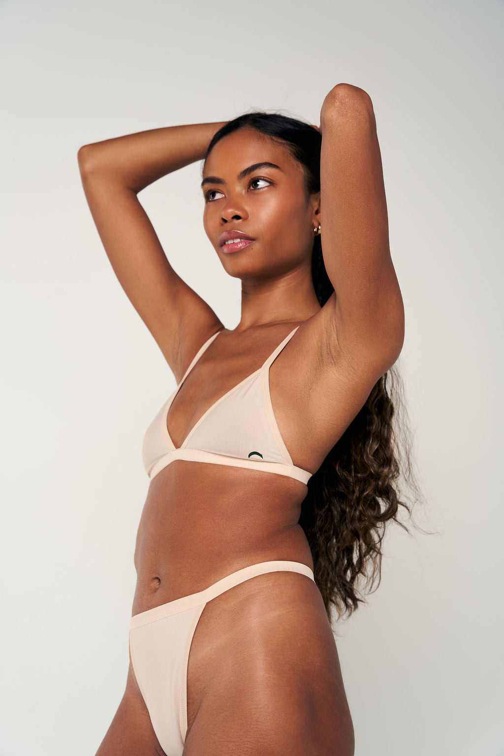 Beige | Model is wearing size XS