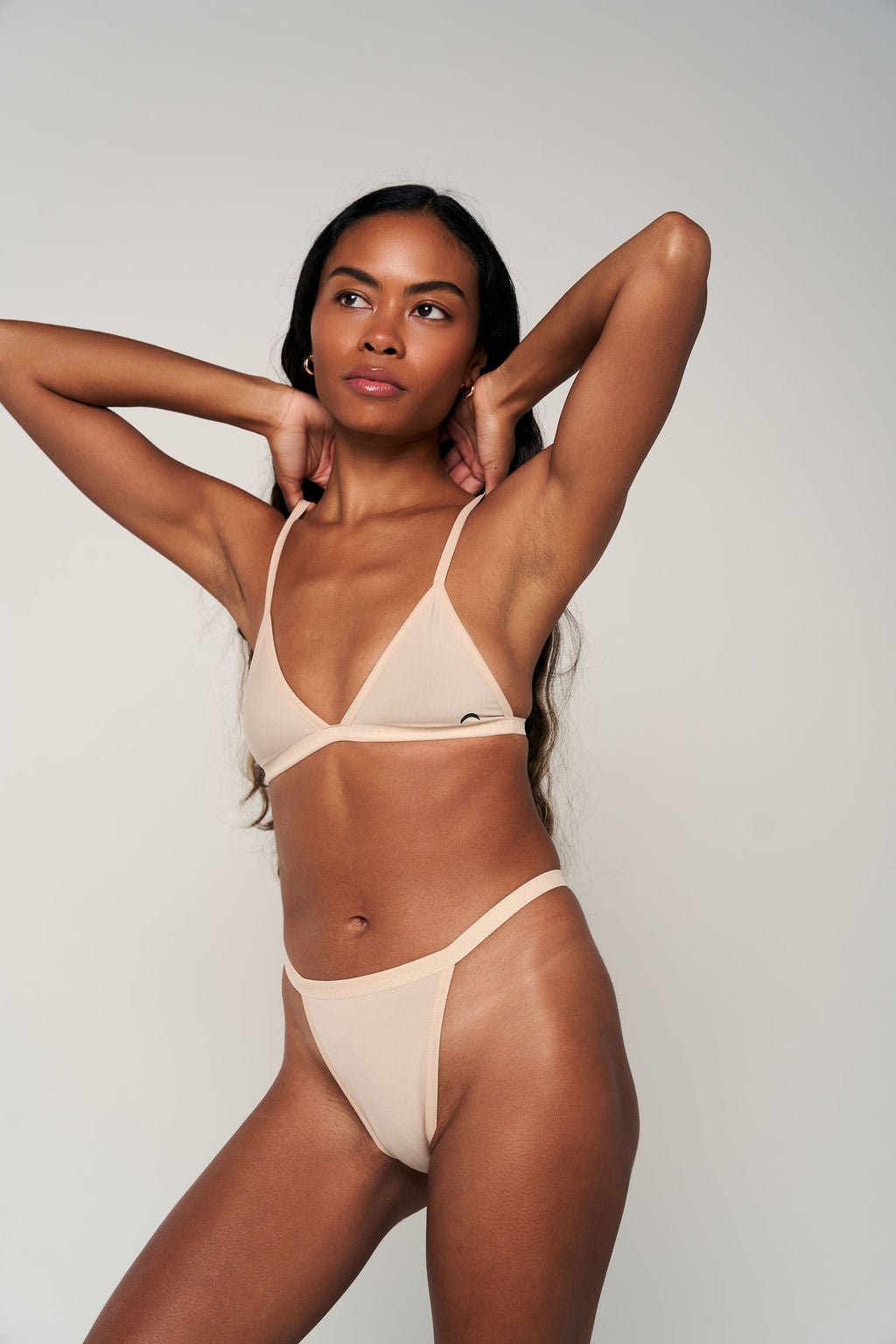 Beige | Model is wearing size XS