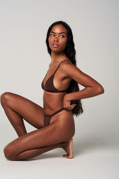 Brown | Model is wearing size XS