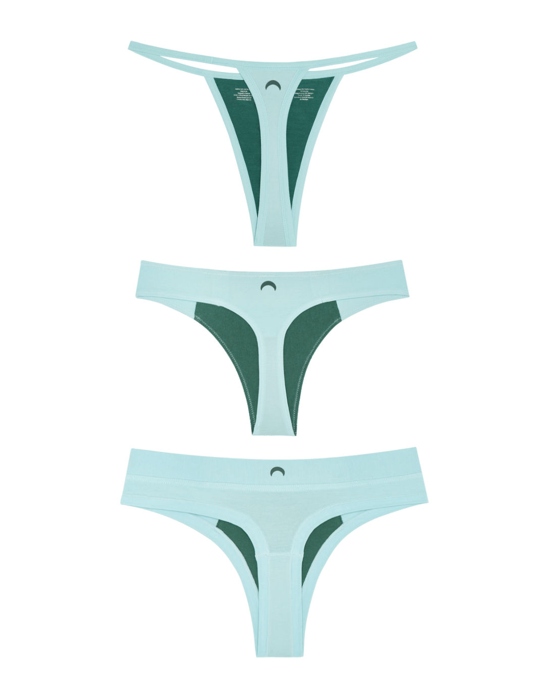 Plunge Mixed Thong 3-Pack