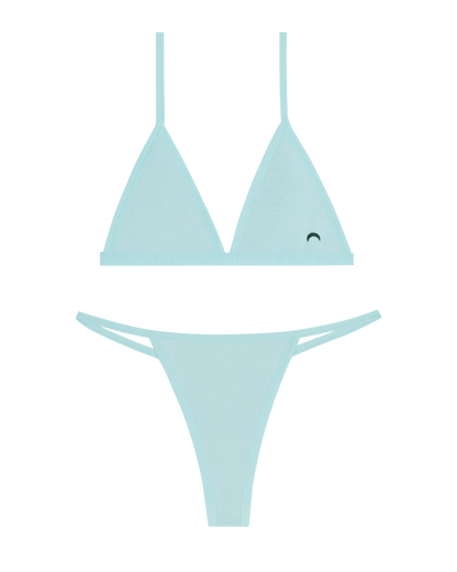 String Bra & String Thong Set